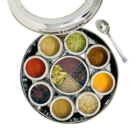 indian spice box masala dabba